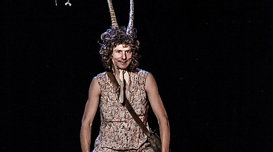 Die Gebrüder Grimmig spielen Der Wolf und die sieben Geißlein