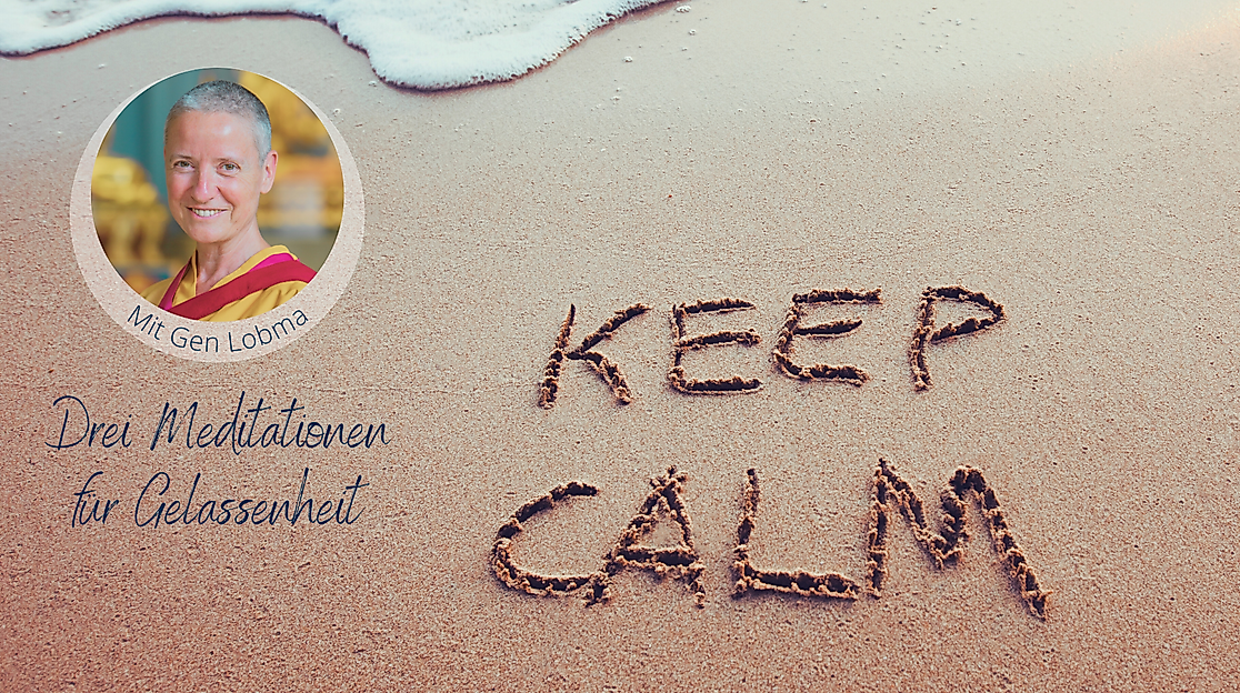 Rausgegangen - Keep Calm Gen Lobma