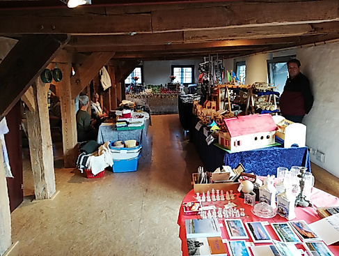 Kornspeichermarkt im Obergeschoss