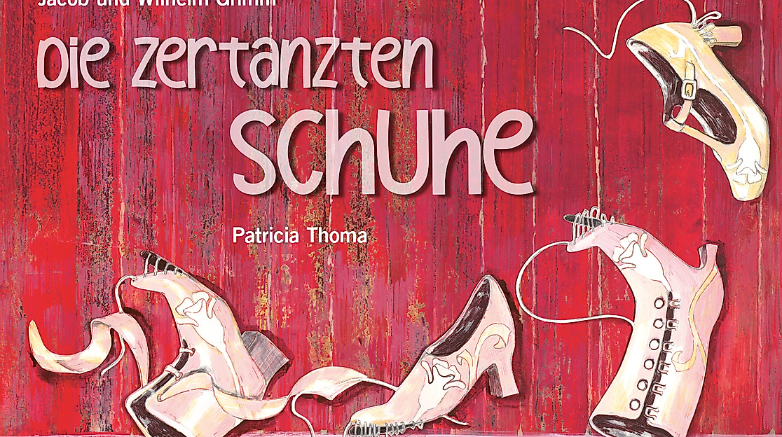 Die zertanzten Schuhe. Jakob und Wilhelm Grimm. Illustrationen von Patricia Thoma. Edition Bracklo 2024.