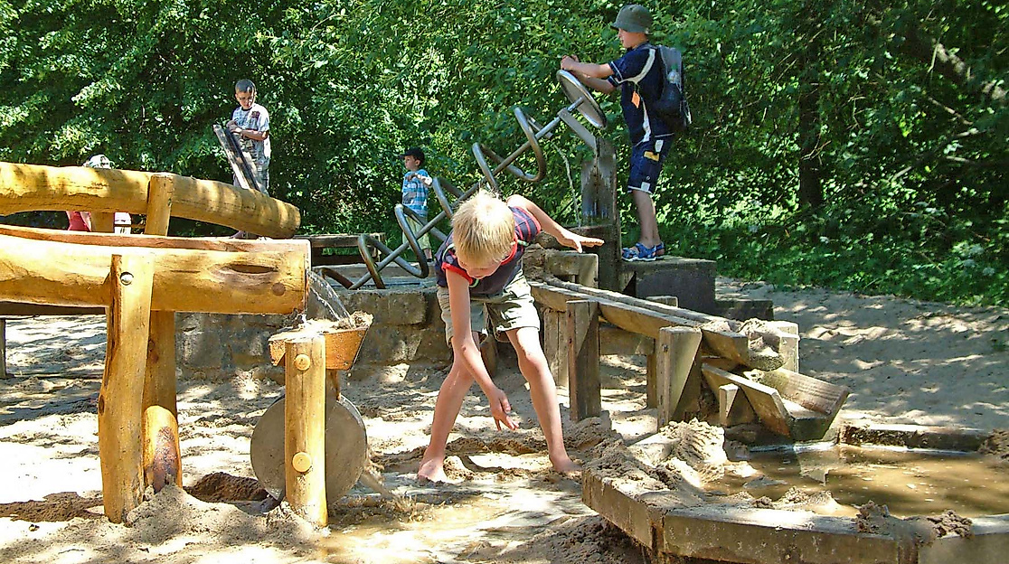 OTTER-ZENTRUM Hankensbüttel Wasserspielplatz