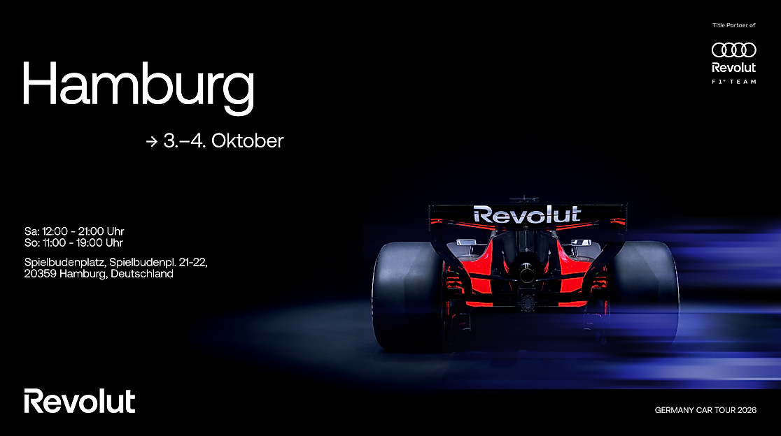 Hamburg - Audi Revolut F1® Team - R26