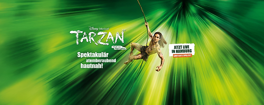 Reisepaket: Disneys Musical TARZAN