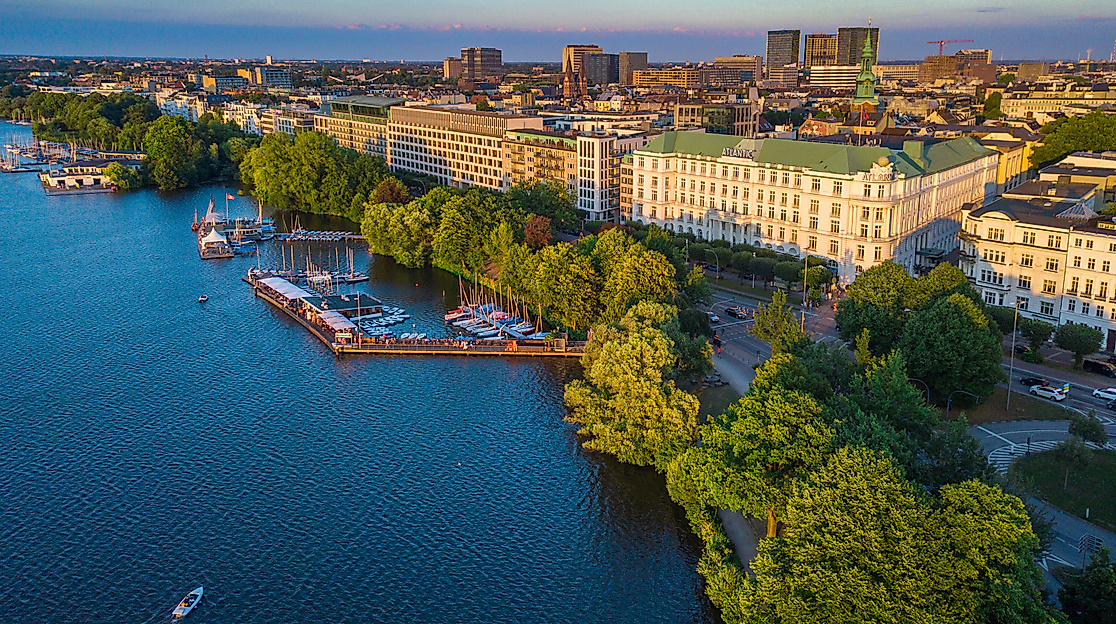 Alsterrundfahrt Hotel Atlantic