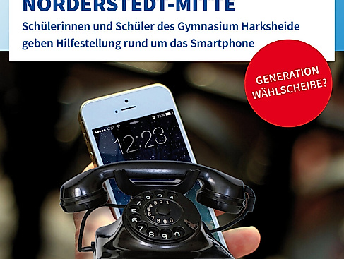 Smartphone-Sprechstunde NM - Schülerinnen und Schüler des Gymnasiums