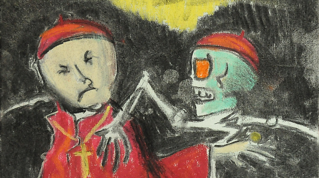 Vernissage "Ausstellung Kleiner Totentanz" von Michaela Berning-Tournier