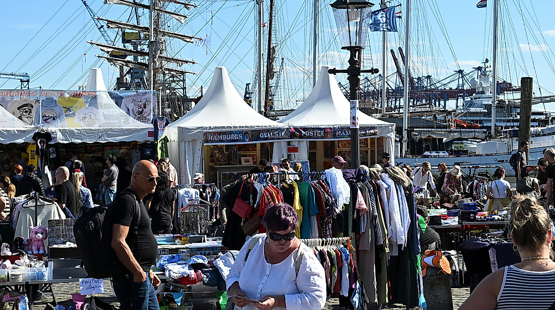 Flohmarkt an der Fischauktionshalle