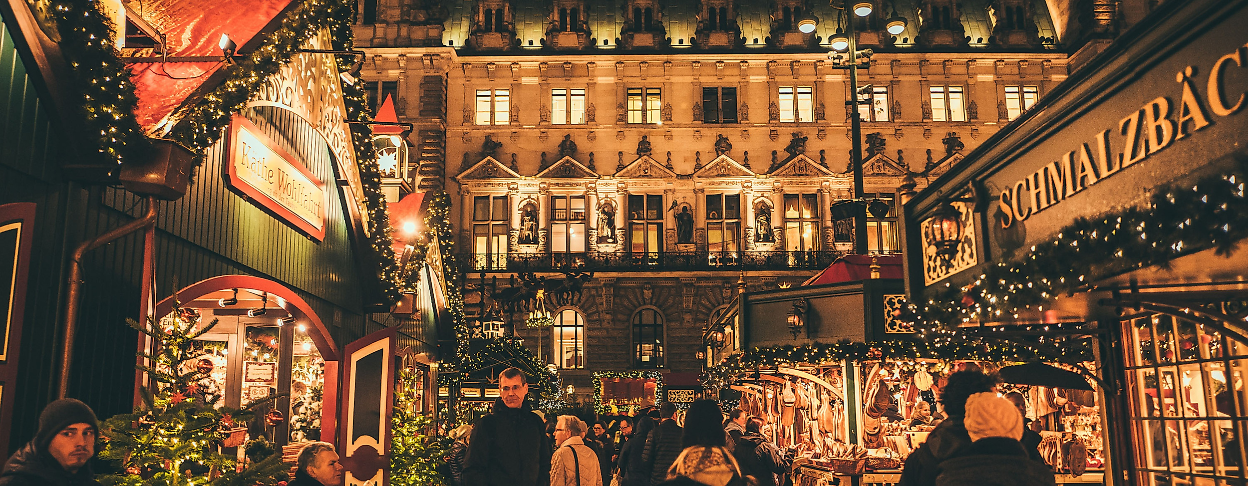 Weihnachtsmarkt Rathausmarkt Hamburg