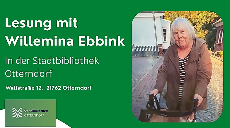 Lesung mit Willemina Ebbink
