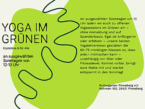 Yoga im Grünen