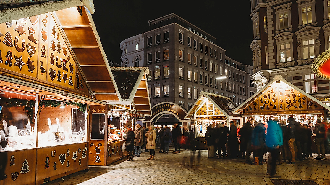 Weihnachtsmarkt am Gänsemarkt Hamburg