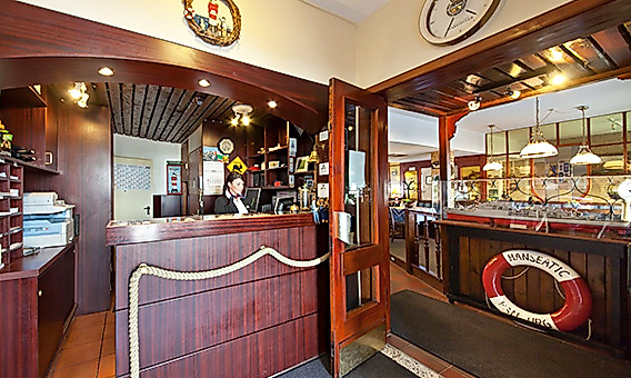 Novum Hotel Hagemann Hamburg Hafen: Empfang