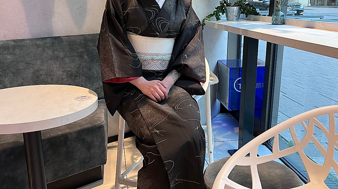 Luise Helmecke, Kimono-Expertin im Kimono Club Hamburg