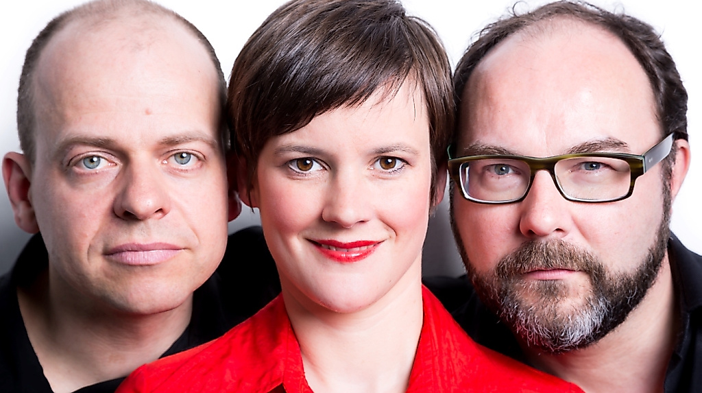 Die drei Musiker v.l. Olaf Koep, Ninon Gloger, Johannes Huth
