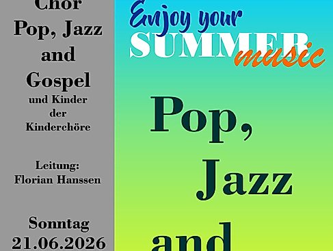Chor Pop, Jazz and Gospel und Kindern der Kinderchöre