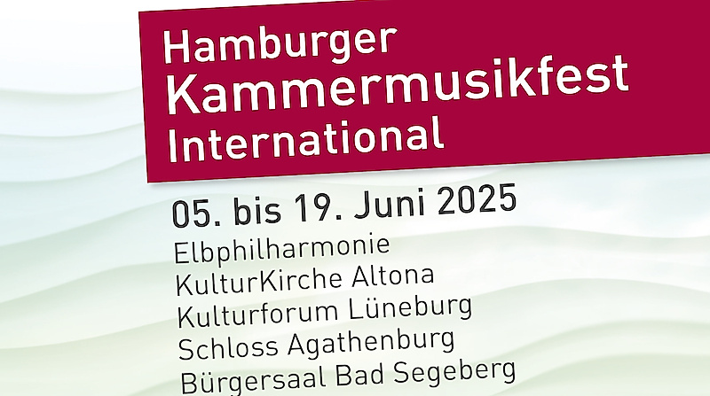 Ein Sommerabend der Opernarien Hamburger Kammermusikfest International 2025 - Konzert des Hamburger Opernsalons / Hamburger Kammermusikfest International 2025
