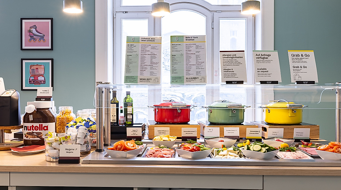 Garner Hotel Hamburg - St.Georg: Frühstück