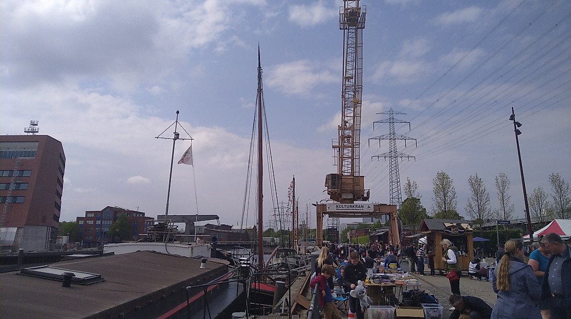 Hafenflohmarkt Hamburg Harburg (c) Citinaut GmbH