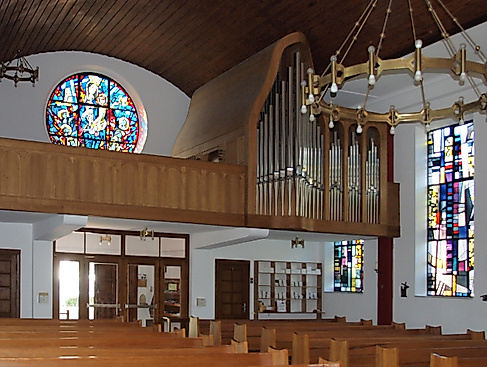 Orgel, Kirchraum