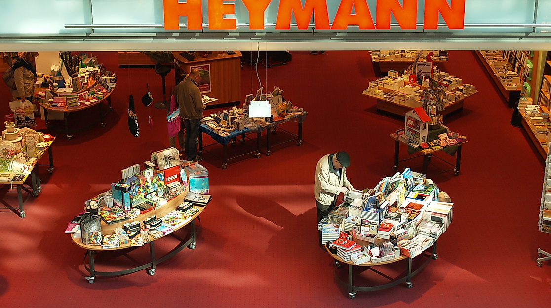 Die Buchhandlung HEYMANN Bergedorf