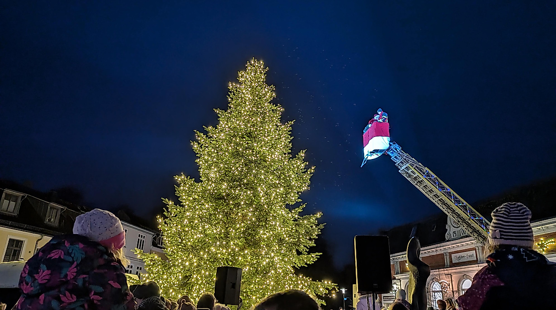 Weihnachtsmann wecken in Bad Segeberg