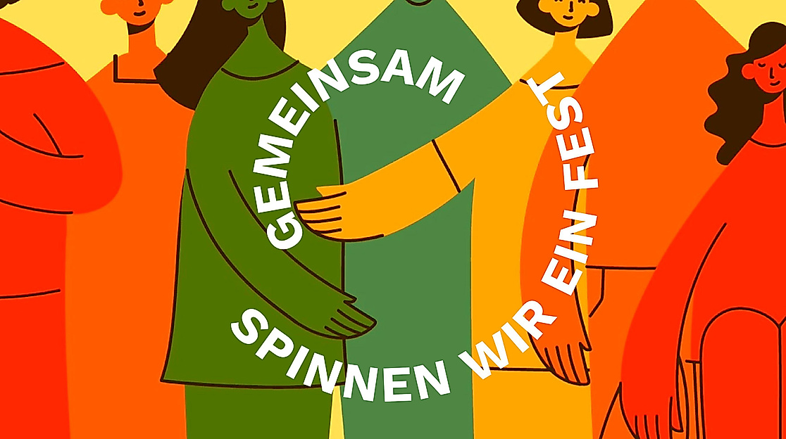 Spinnt zusammen – beim St. Markus-Fest