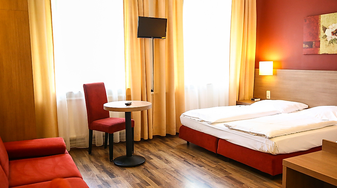 Hotel Marienthal in Wandsbek Hamburg: Doppelzimmer