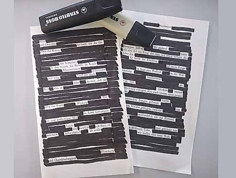 26-10-08 Blackout Poetry ©Josh Netzbandt