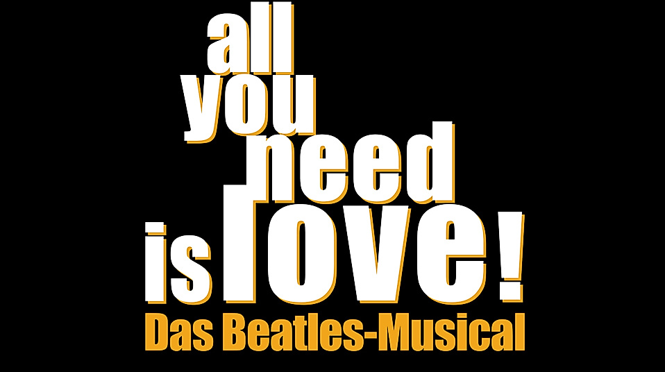 Beatles Musical Hamburg Logo: all you need is love!