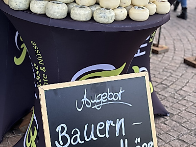 Bauernmarkt Tagesthema: Käse