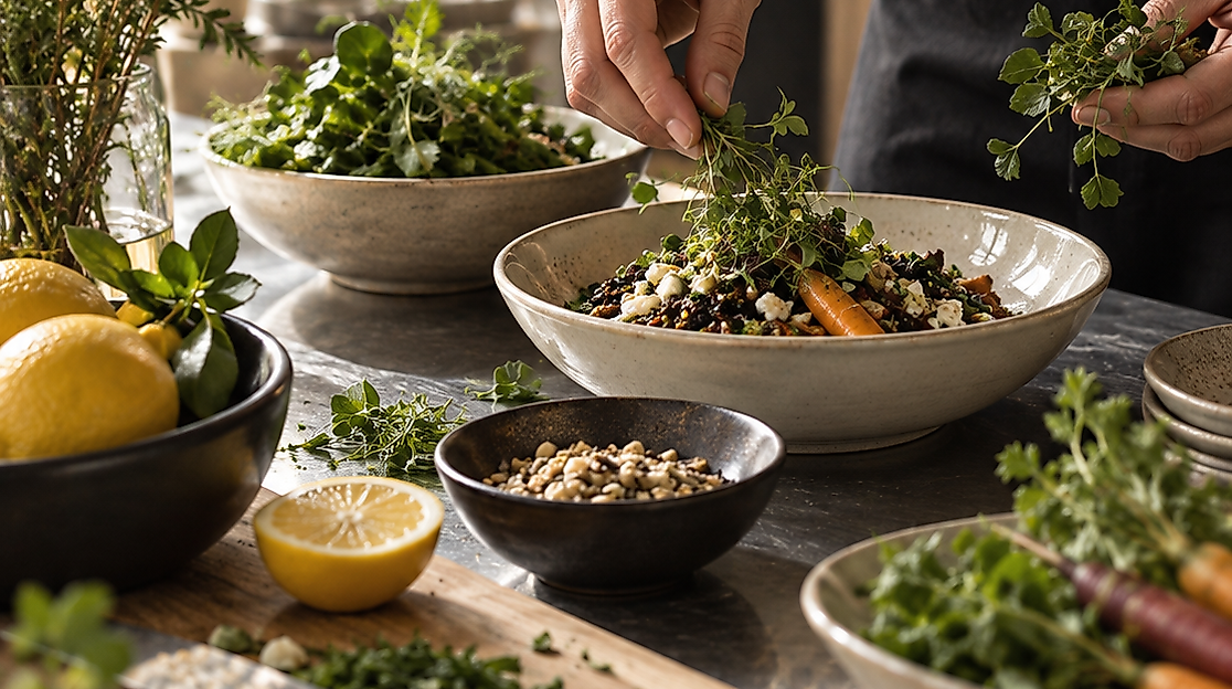 Vegetarisches Menü von The Yoga Canteen bei Maison16