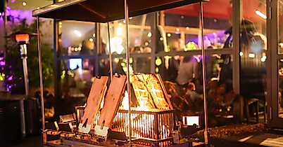 Weihnachtszeit am Anleger Hamburg