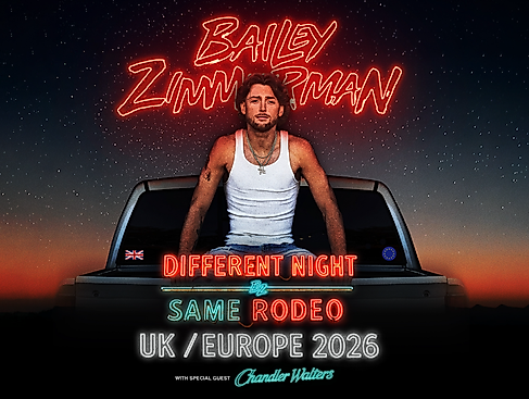 Bailey Zimmerman - Different Night Same Rodeo Tour 2026