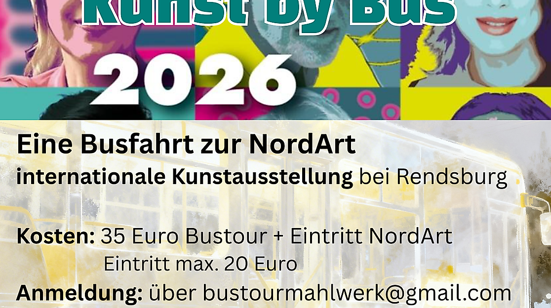 Busfahrt zur NordArt - Internationale Kunstausstellung
