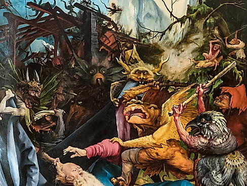Metal Symbolik und Kirchenkunst  - Darstellungen von Gewalt, Tod und Teufel - Bildervortrag von Kunsthistorikerin Fridericke Conrad