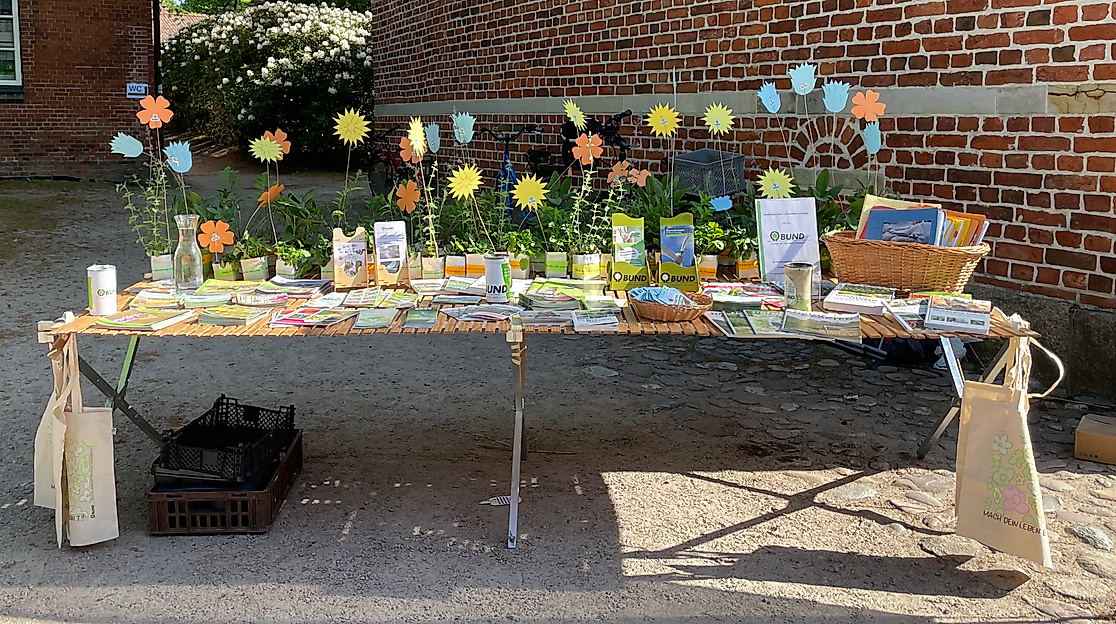 Informationstisch vom BUND
