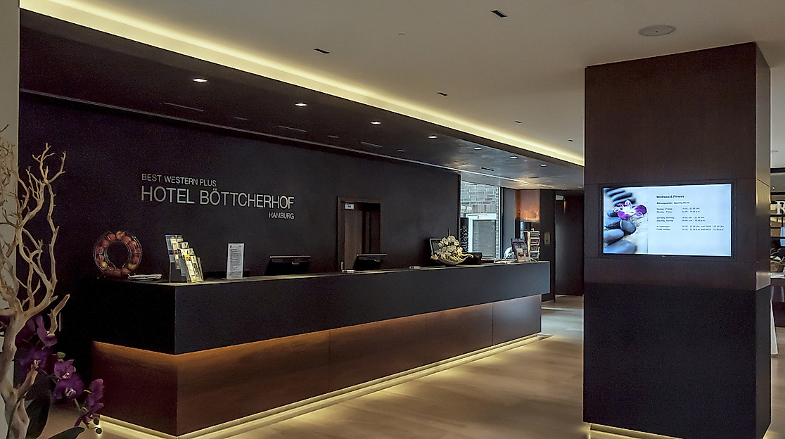 Best Western Plus Hotel Böttcherhof Hamburg: Rezeption