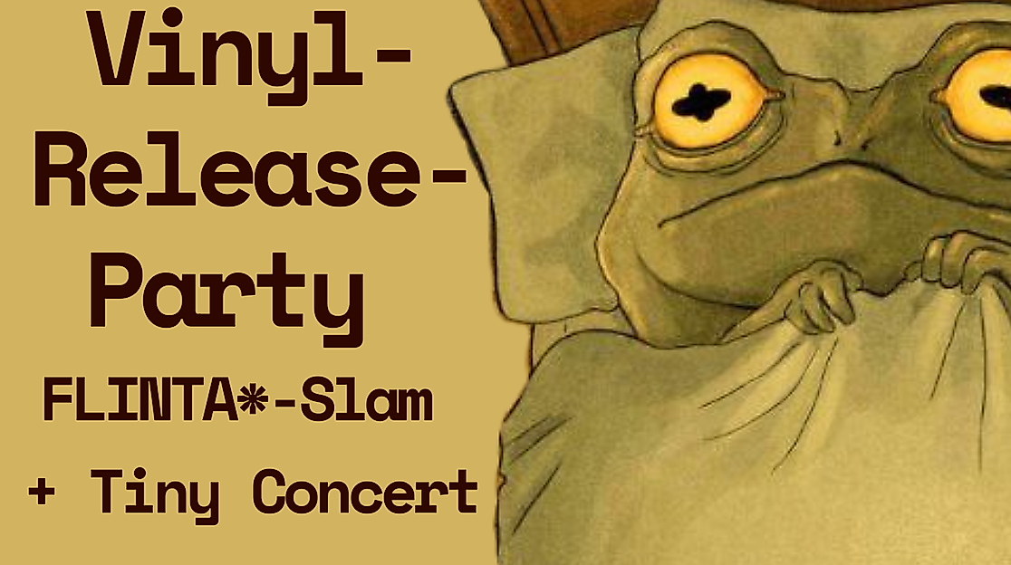 Einladung Vinyl-Releaseparty