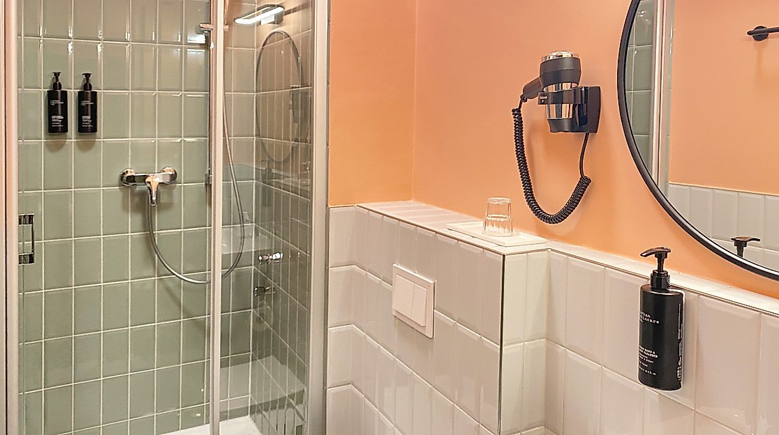 Garner Hotel Hamburg - St.Georg: Badezimmer