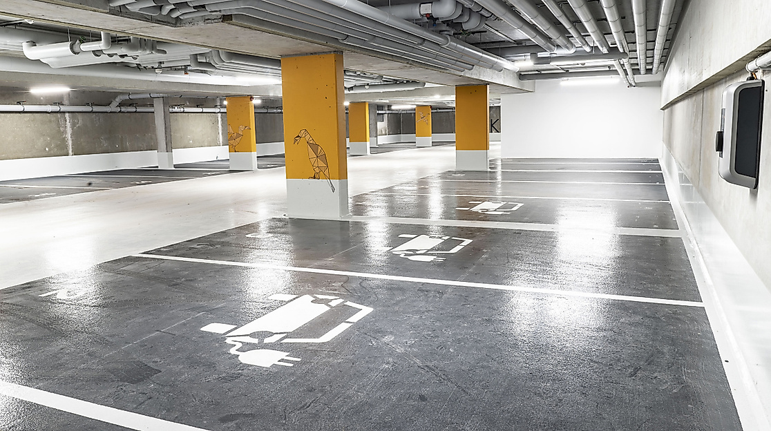 Signature Hotel Skarv Hamburg: Tiefgarage