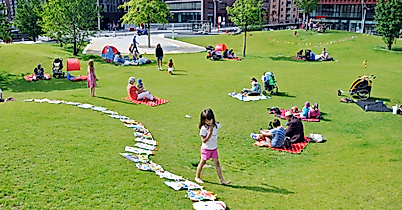 Sommer in der HafenCity