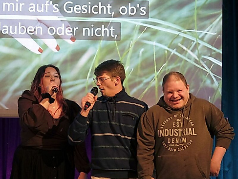 Karaoke mit Herz