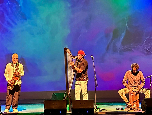 Saxyarpa im Teatro Municipal