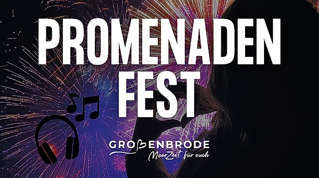 Promenadenfest mit Kopfhörerparty & Höhenfeuerwerk