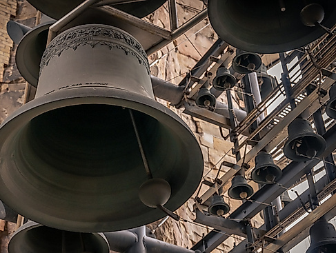 Turmglockenspiel am Mahnmal St. Nikolai