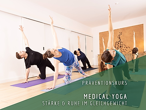 Präventionskurs Medical Yoga – Stärke und Ruhe im Gleichgewicht
