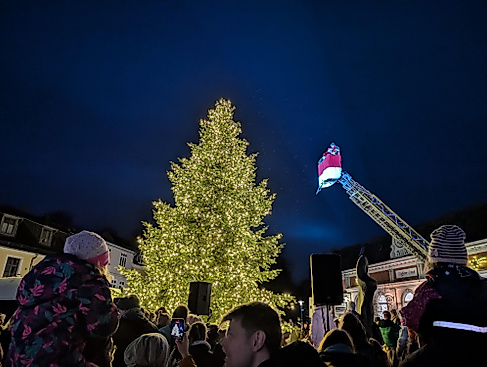 Weihnachtsmann wecken in Bad Segeberg