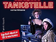 Nacht-Tankstelle