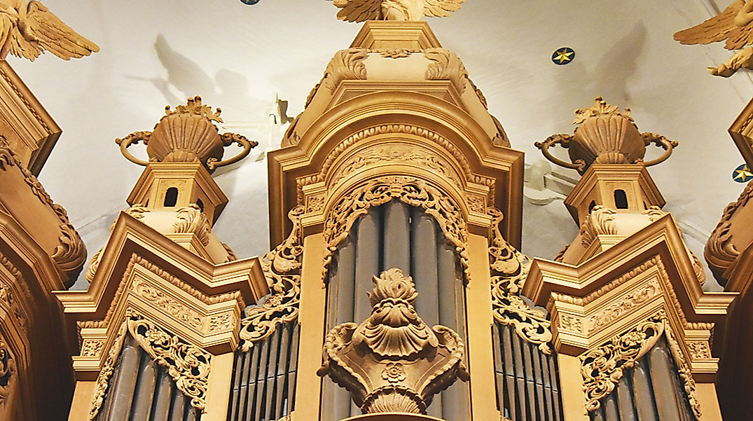 Oberwerk große Orgel in St. Katharinen