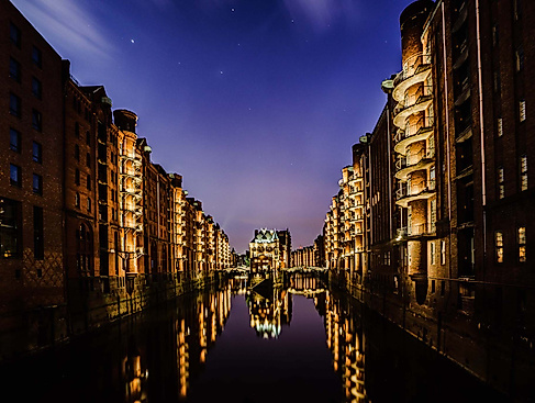 Fotokurs Hamburg Speicherstadt Nachtfotografie